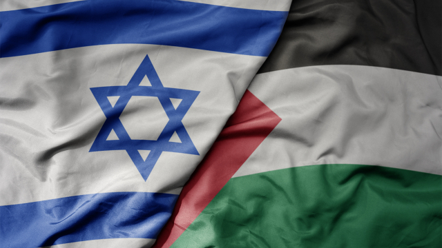 Image: Israel and Palestine flags, Adobe Stock