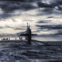 Submarine at sea
